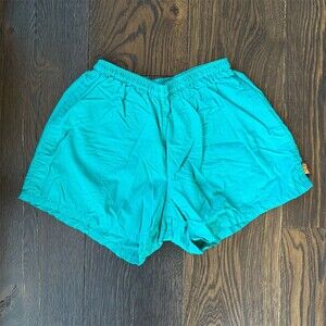 REI Vintage Shorts Size S Teal Green Mesh Lined Pockets